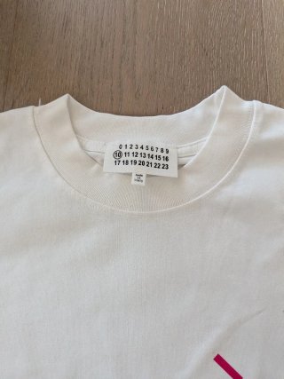 Camiseta MM6 Maison Margiela Blanca Talla M