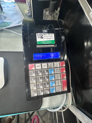Registratore di cassa MF 14 con cassetto