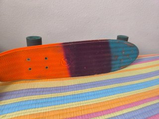 Monopatín Penny Board Naranja/Azul