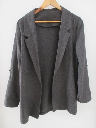 Blazer Primark Talla 40 Gris/Marrón