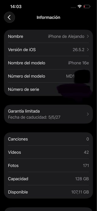 iPhone 16e Con Garantía