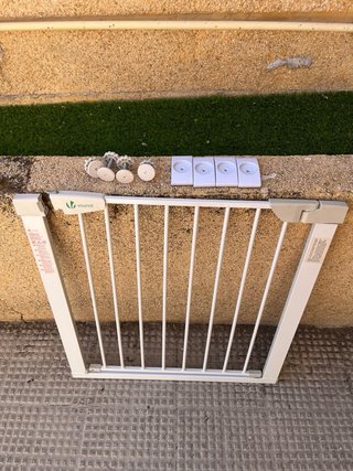 Barandilla Seguridad Infantil Escaleras Blanca