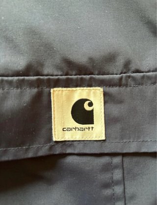 Chaqueta cortavientos Carhartt negra