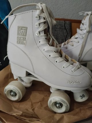 Patines KRF School Blanco Talla 36