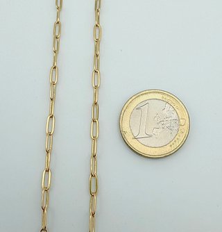 Cadena Oro 18k Eslabones con Cristo Peso: 22.60 gr