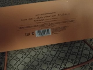 Neceser Carolina Herrera Beige Monogram