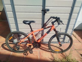 Bicicleta Montaña B'TWIN Naranja