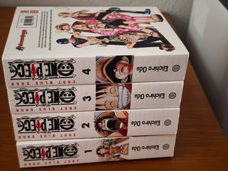 Manga One Piece - Tomos del 1 al 4