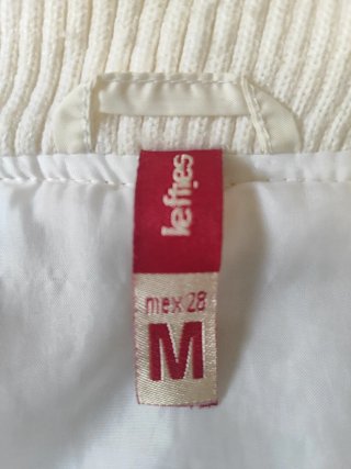 Cazadora Lefties Blanca Talla M