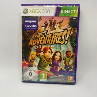 Micorosft Xbox 360 Kinect Adventures gioco e disco