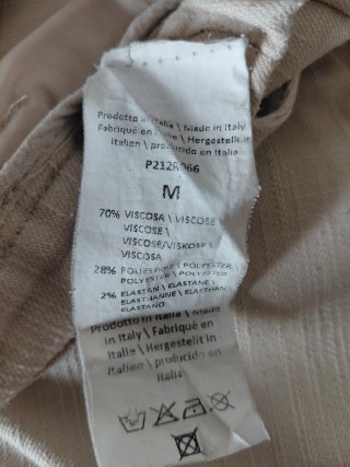 Pantalón Dixie beige talla M