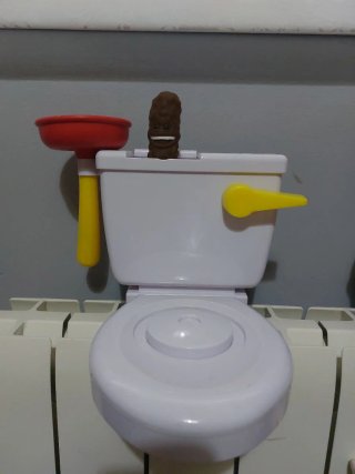 Juego salta la caca