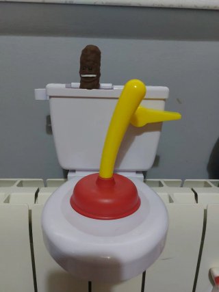 Juego salta la caca