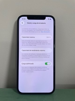 iPhone 12 Negro 64GB 100% Batería Original