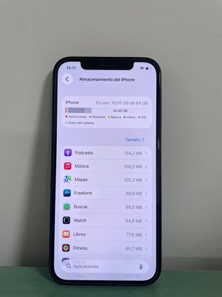 iPhone 12 Negro 64GB 100% Batería Original