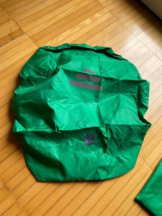 Copertura zaino impermeabile verde acceso #422-4