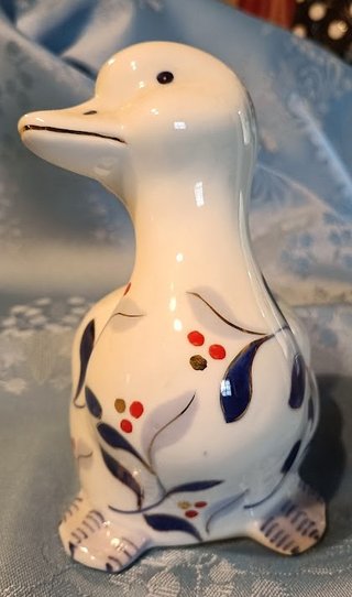 Coppia statuette porcellana PAPERE