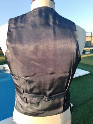Traje de caballero 3 piezas gris