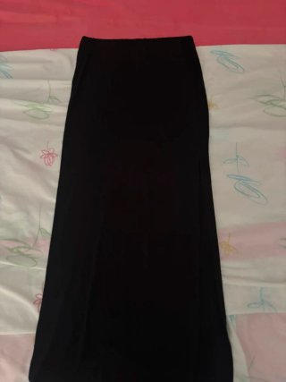 Falda Bershka Negra Talla S