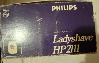 Rasoio elettrico Philips Lady Shave vintage