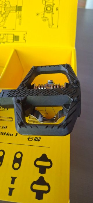 Pedales mixtos para bicicleta