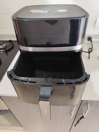 Cecotec Freidora de Aire 8L Negra