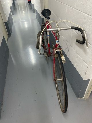 Bicicleta de carreras Vintage Roja, marca BH
