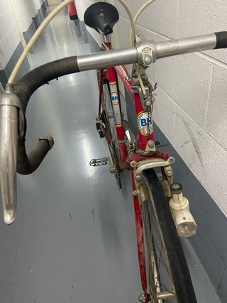 Bicicleta de carreras Vintage Roja, marca BH