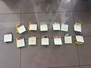Packs de Cartas Pokémon (precio total)