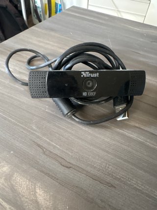 Webcam Trust HD 1080p USB Negra