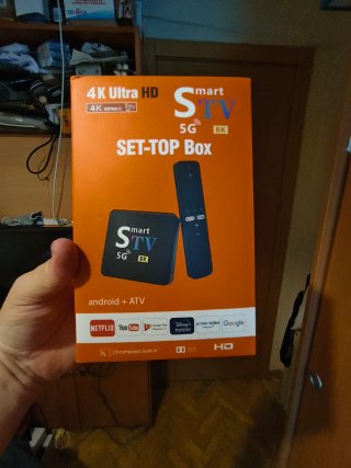 Smart TV Box 4K Ultra HD Android ATV
