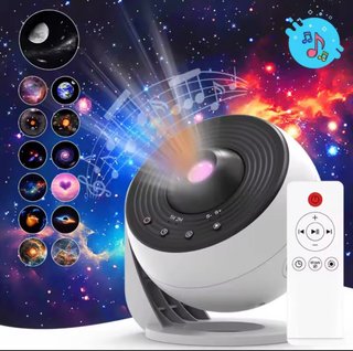 Proyector Galaxia +Mando ,Bluetooth y 15 sonidos