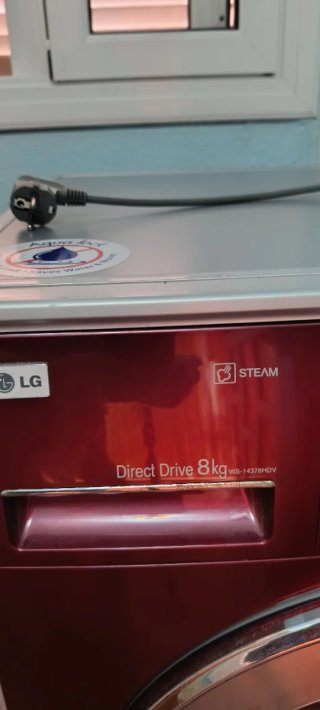 Lavadora LG Direct Drive 8kg Mod.WS-14378 HDV