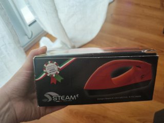 Plancha de vapor para viaje