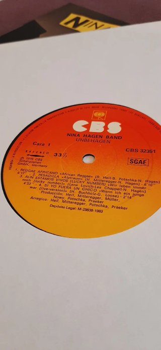 Vinilo LP Nina Hagen Band