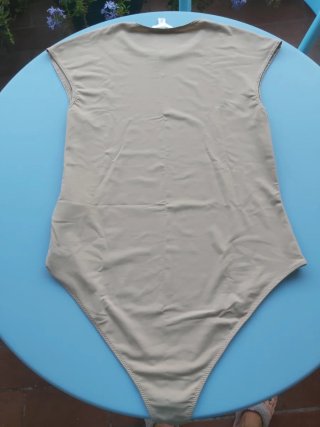 Body H&M manica corta beige
