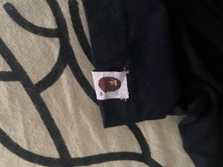 Camiseta BAPE Negra Big Sean x Baby Milo Talla L