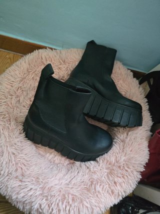 Botas de plataforma negras