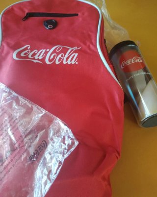 Zaino Coca-Cola + Borraccia