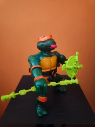 Michelangelo Rock 'N Roll Wacky Action TMNT