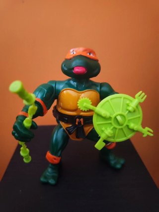 Michelangelo Rock 'N Roll Wacky Action TMNT