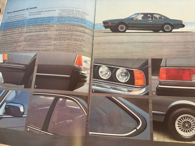 Catálogo BMW 630 CS 633 CSi Español
