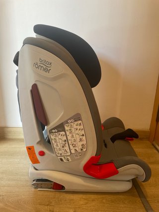 Silla coche Britax Römer gris