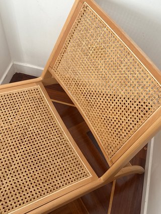 Sillón de Ratan y Madera