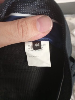Traje de caballero