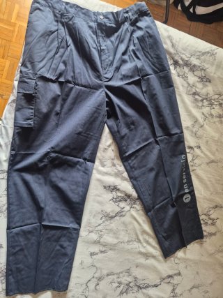 Pantalón de trabajo MAS azul grisáceo talla 56