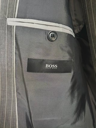 Traje Hugo Boss Raya Gris