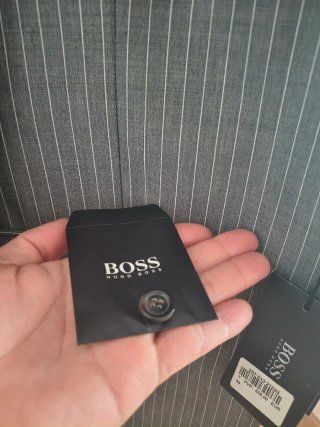 Traje Hugo Boss Raya Gris