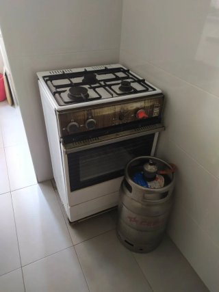 Cocina de gas butano