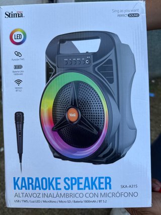 Altavoz Karaoke Stima SKA-A315 Nuevo